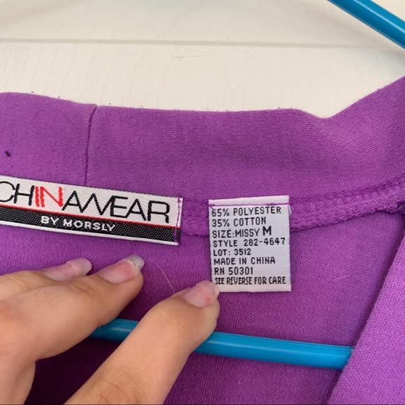 VINTAGE Chinawear cardigan - Picture 3 of 3